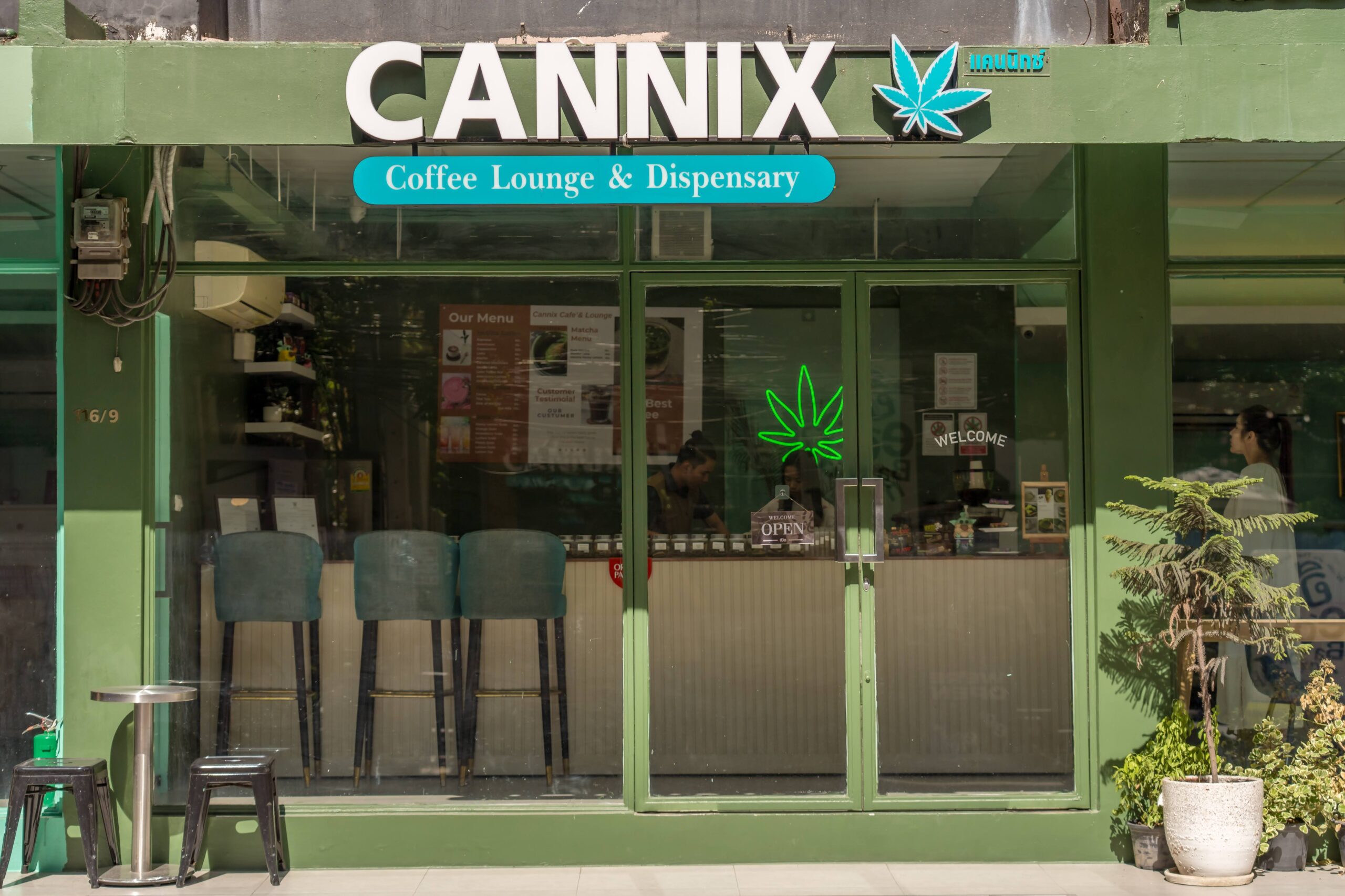 CANNIXBKK Coffee Lounge Dispensary Canabis Shop Weed Delivery Bangkok Store 1