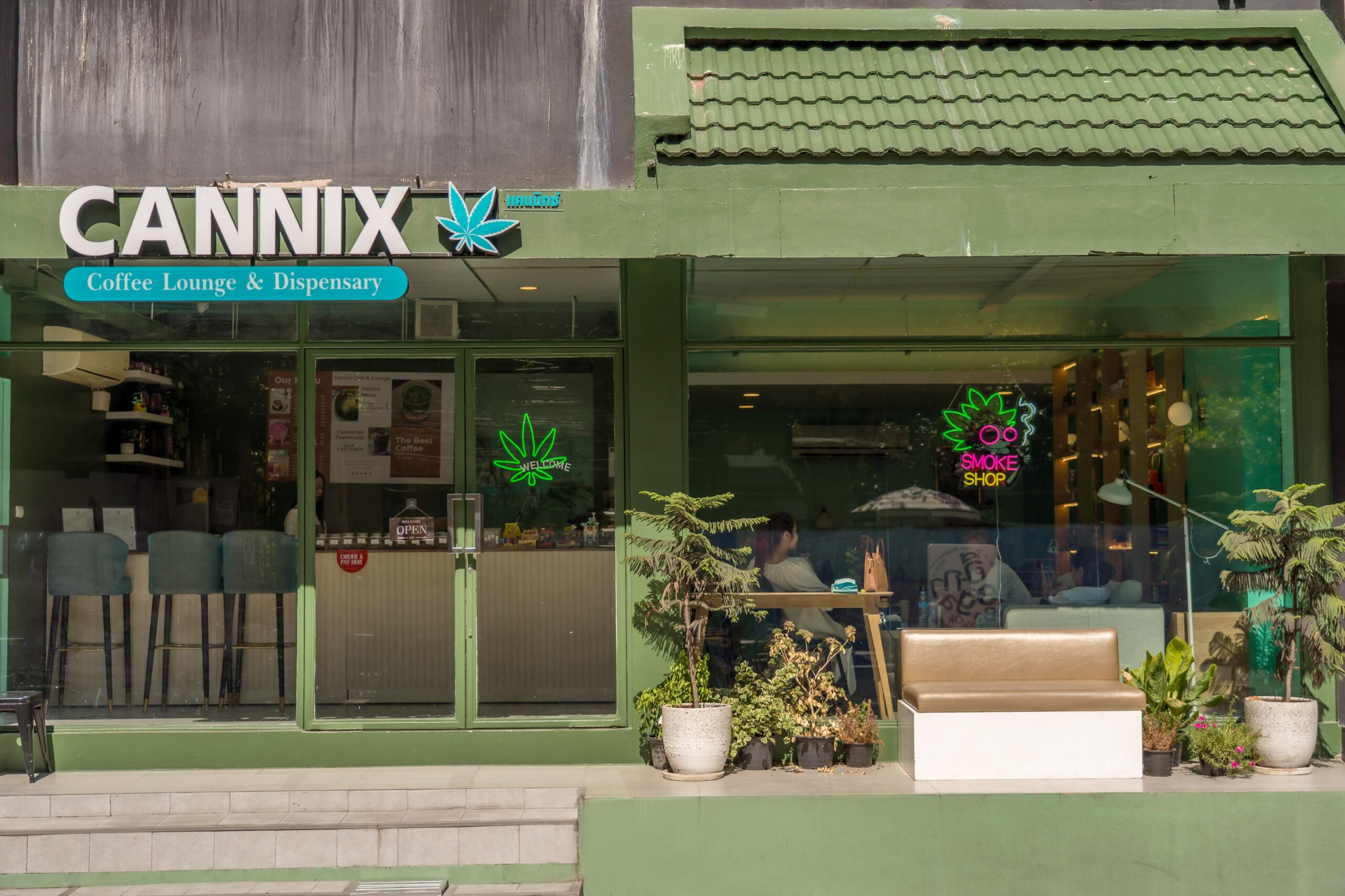 CANNIXBKK Coffee Lounge Dispensary Canabis Shop Weed Delivery Bangkok Store 2