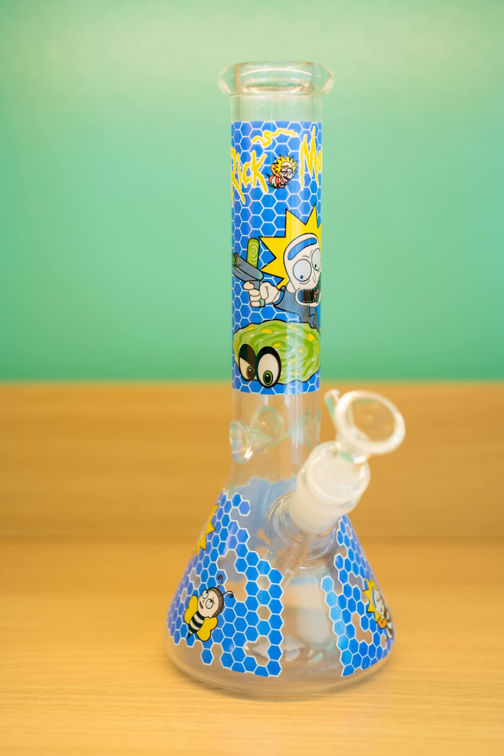Rick and Morty Bong - Blue - Image 3