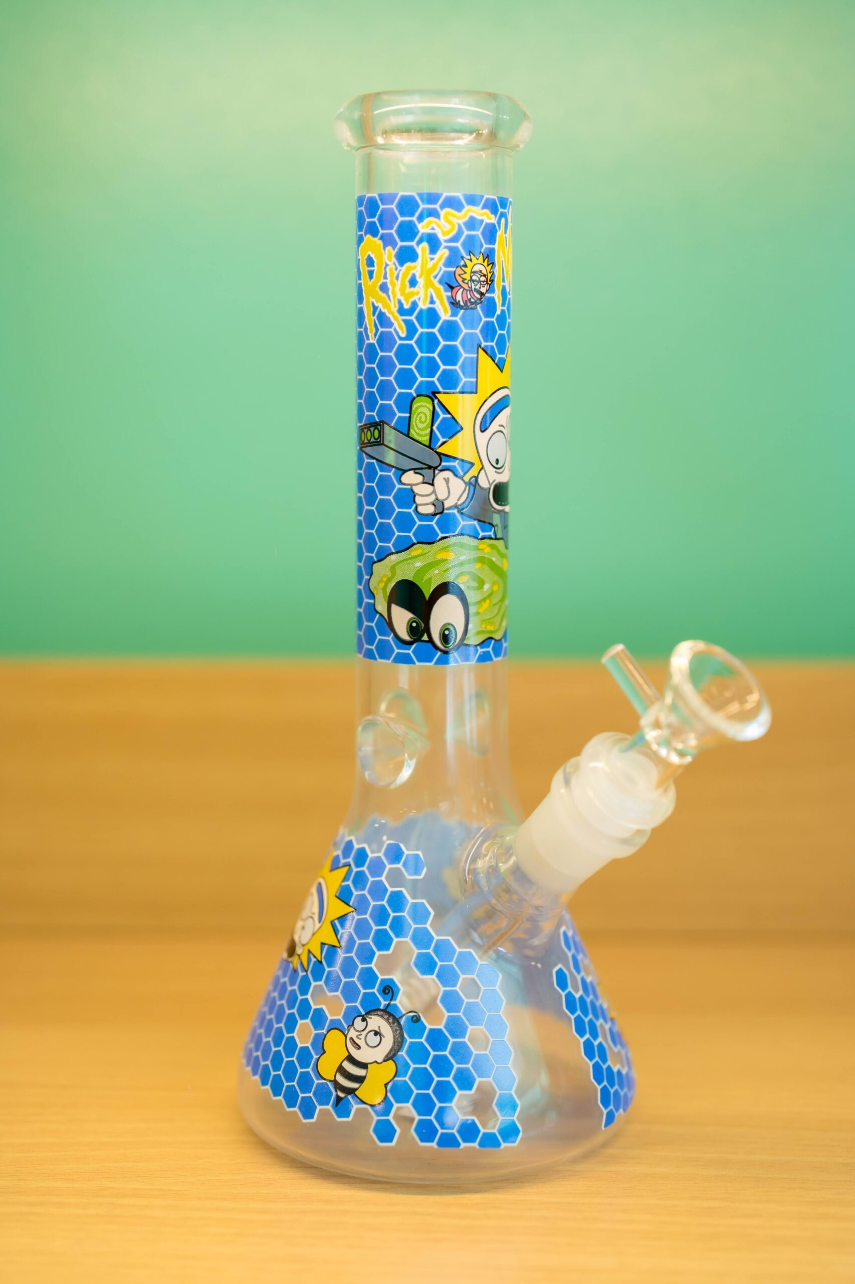 Rick and Morty Bong - Blue