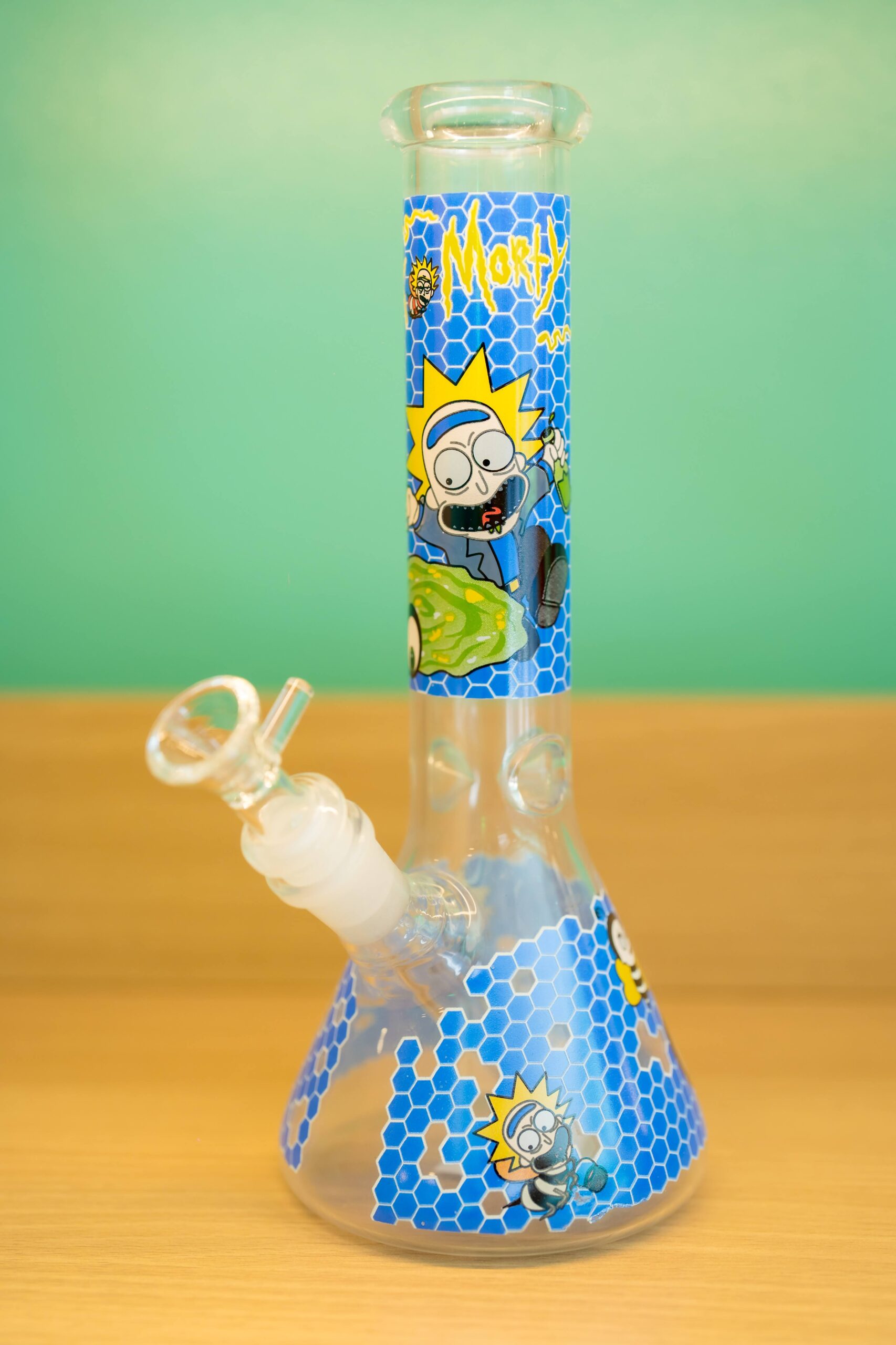 Rick and Morty Bong - Blue - Image 2