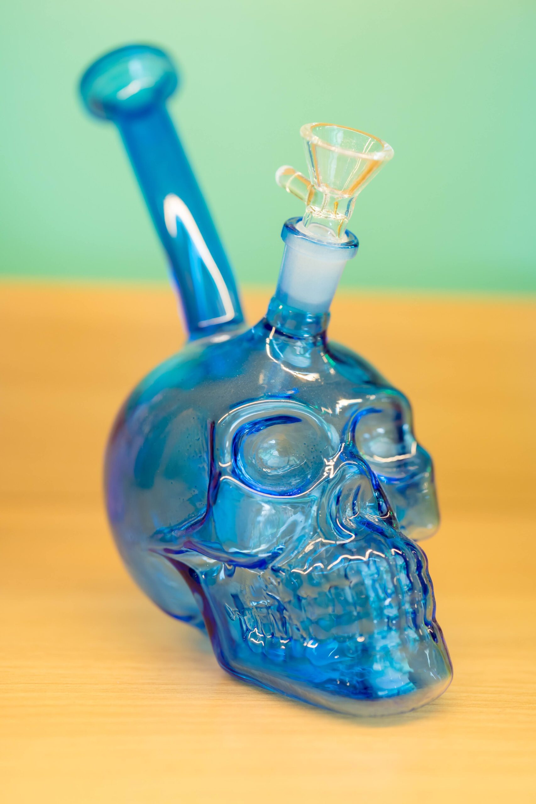 Skull Bong – Blue